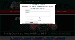 Desktop Screenshot of landcautosales.com